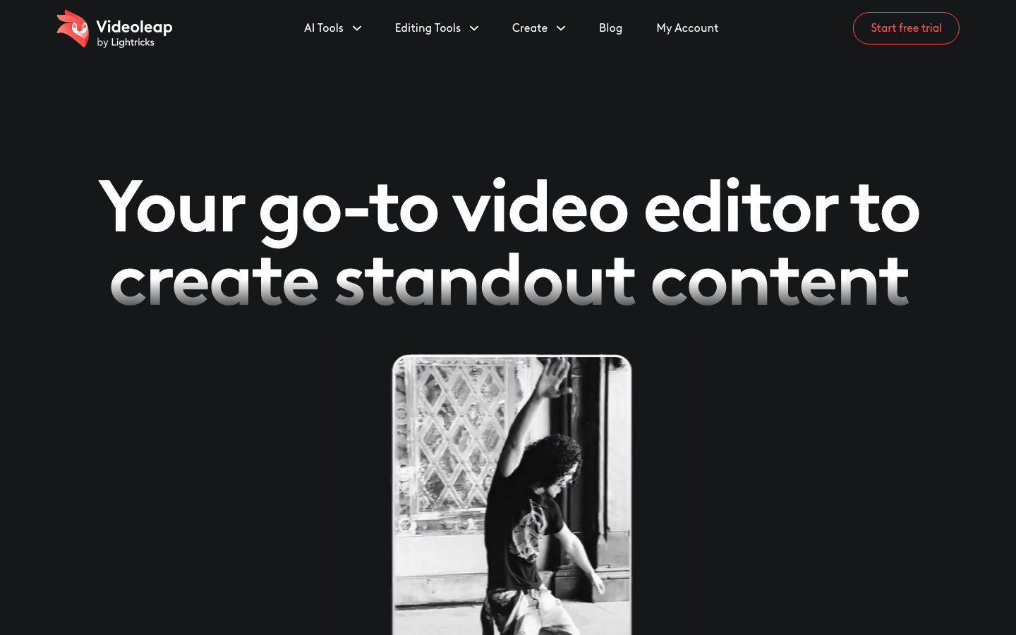 Videoleap screenshot