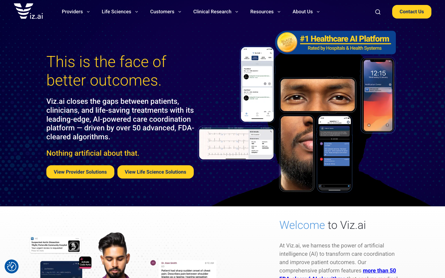 Viz.ai screenshot