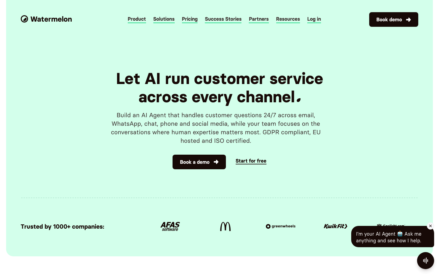 Watermelon homepage
