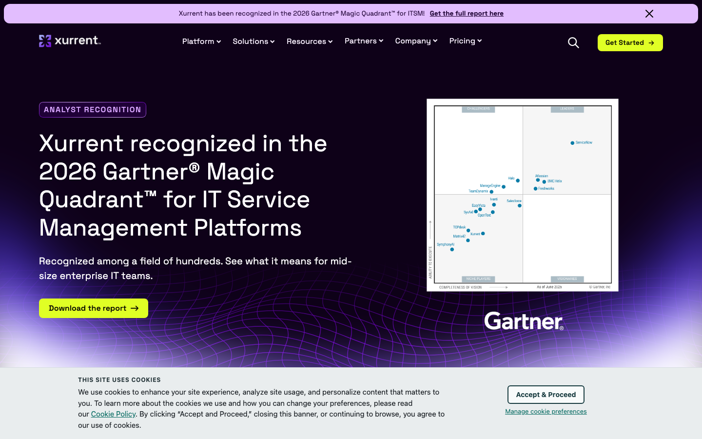 Xurrent screenshot