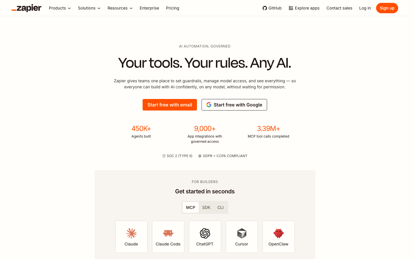 Zapier screenshot