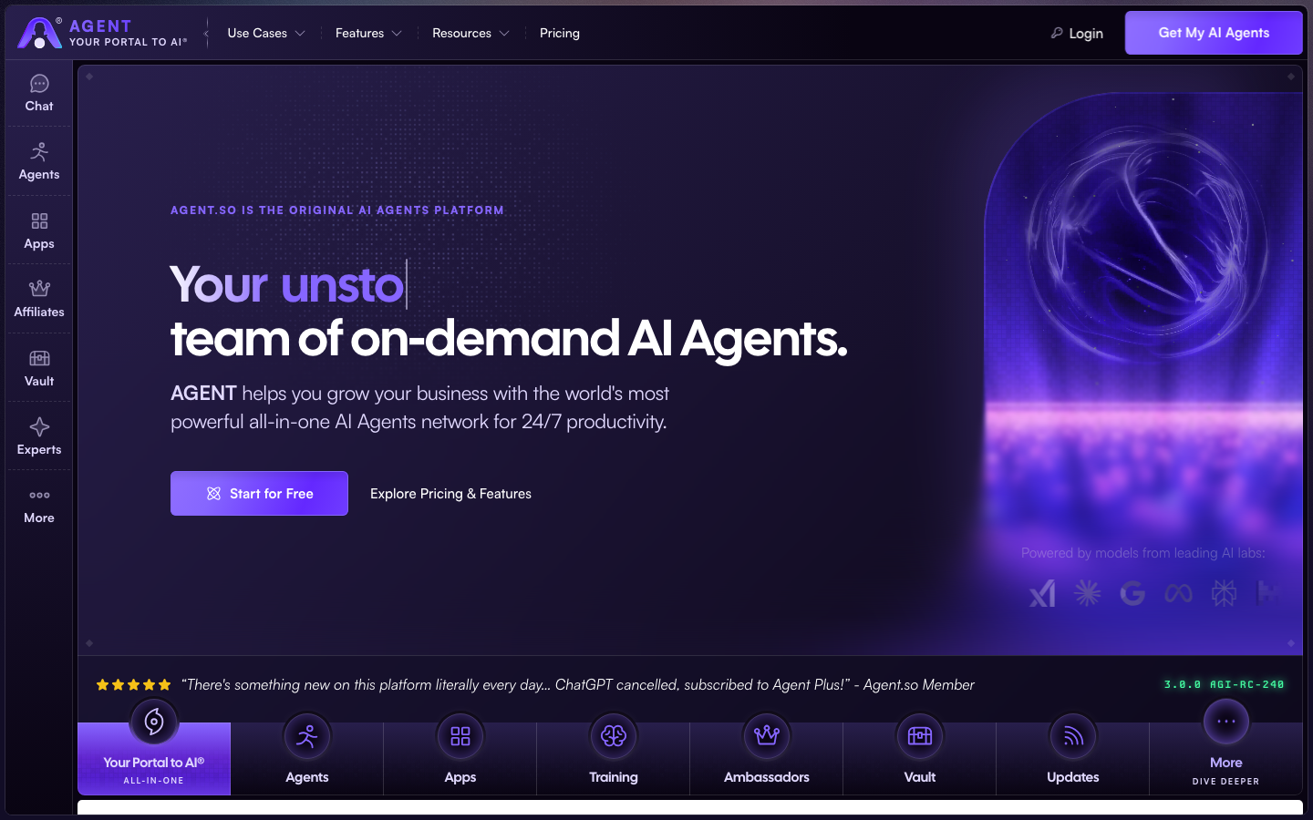 Agent.so screenshot