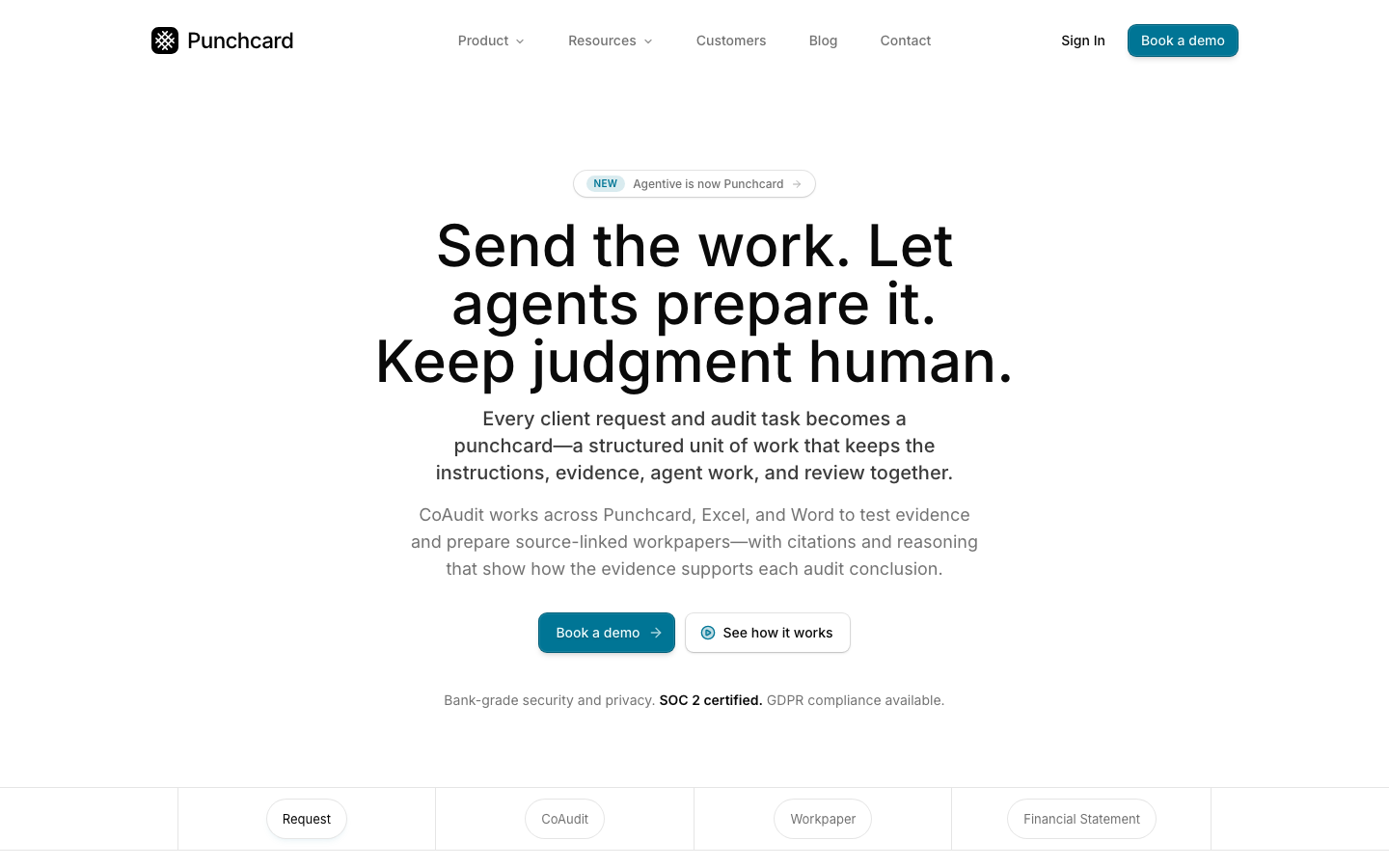 Agentive screenshot
