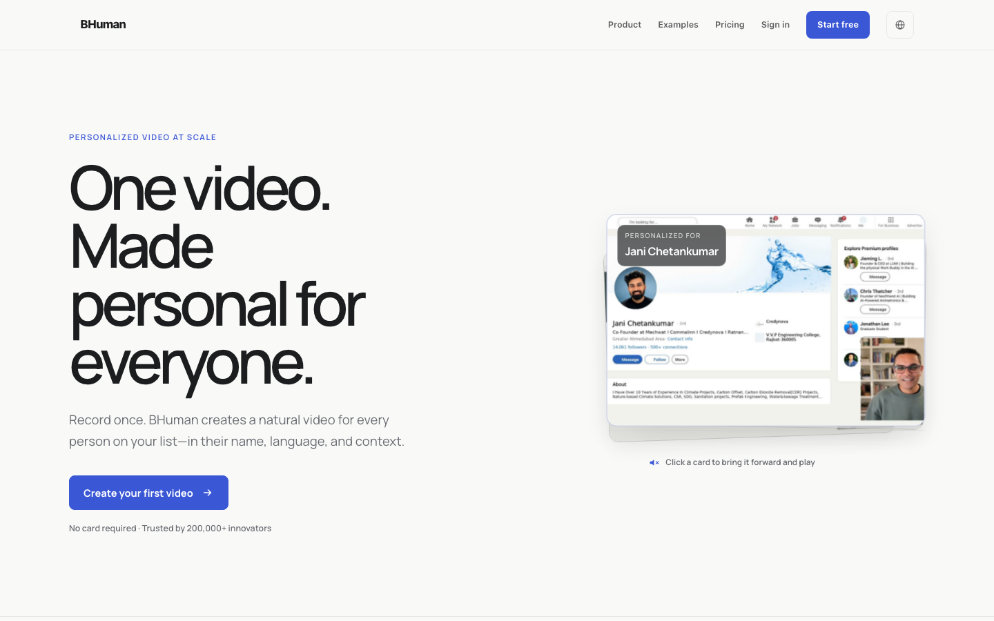 BHuman homepage