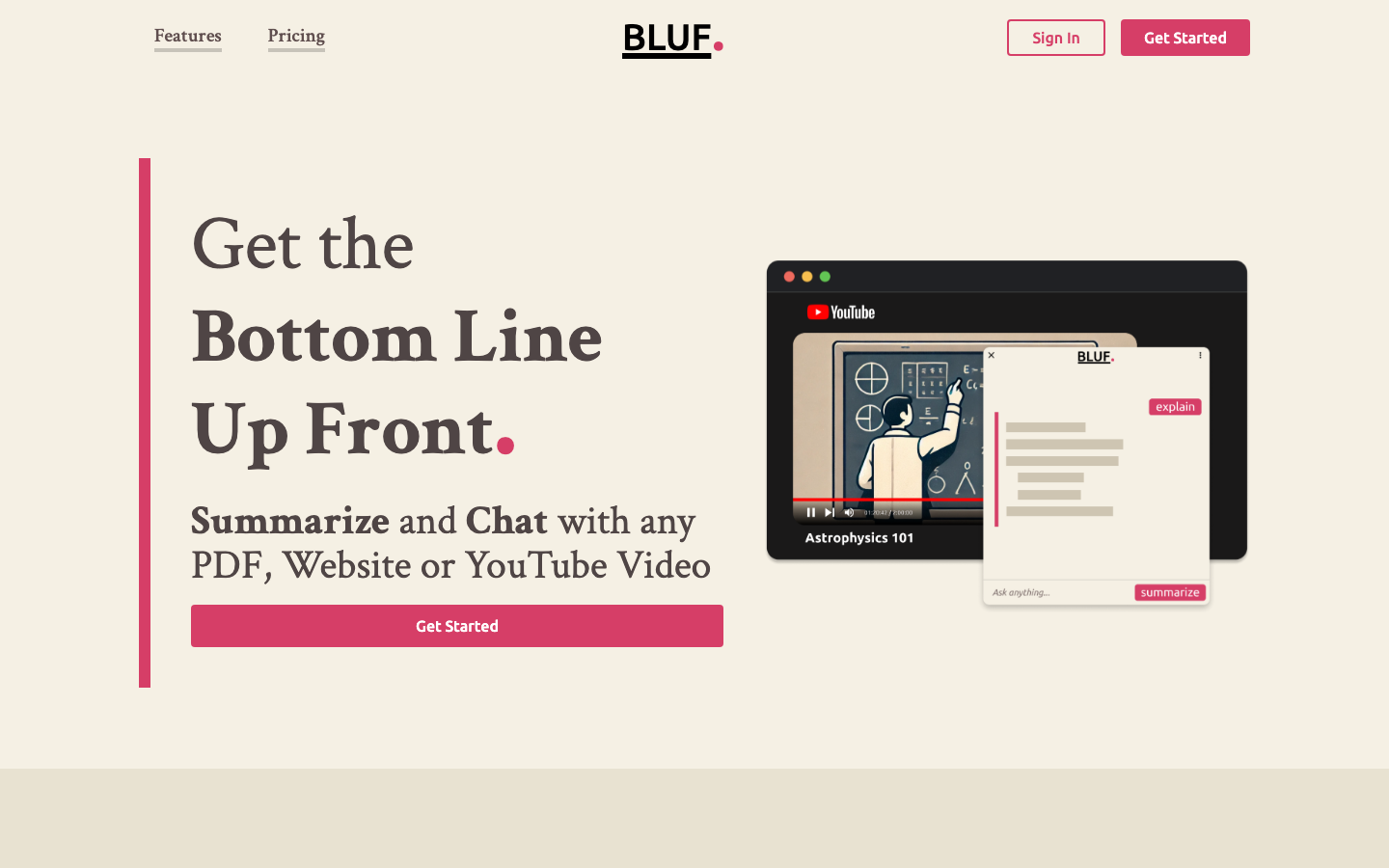 BLUF screenshot