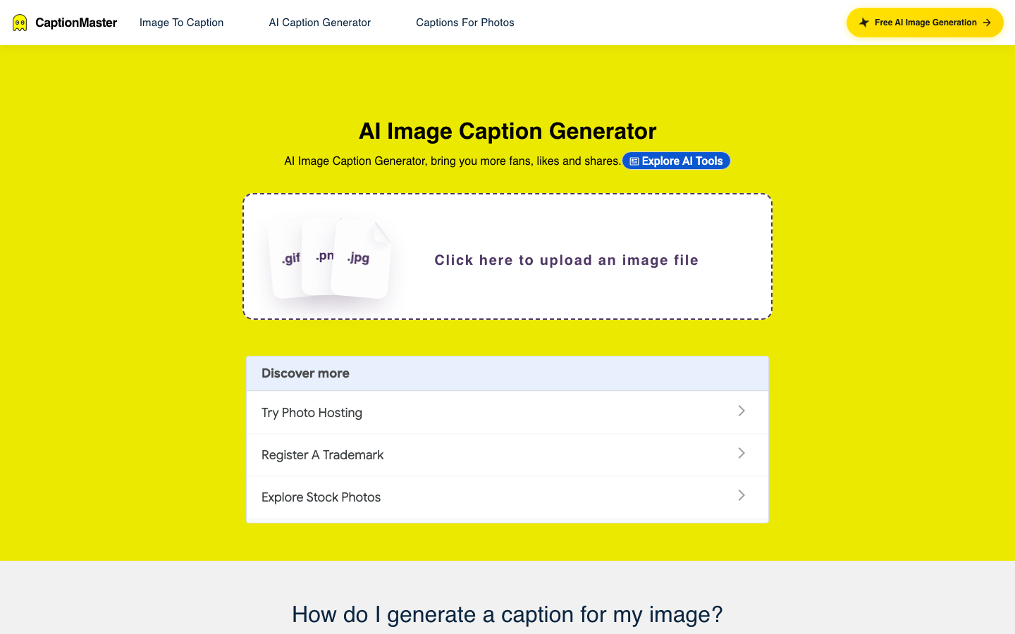CaptionMaster homepage