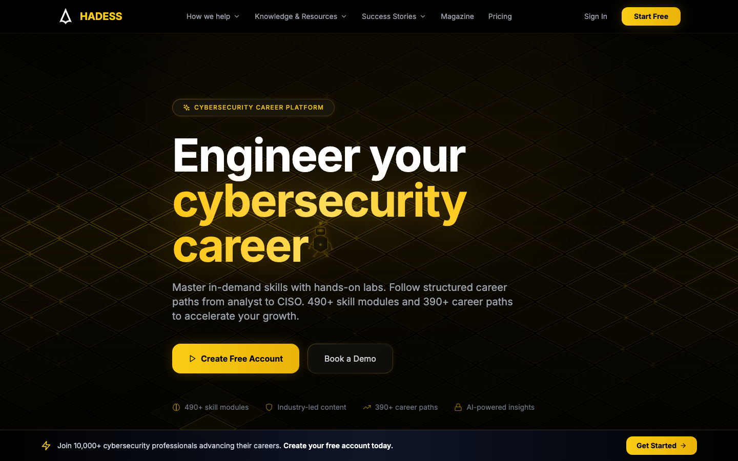 Career Coach homepage