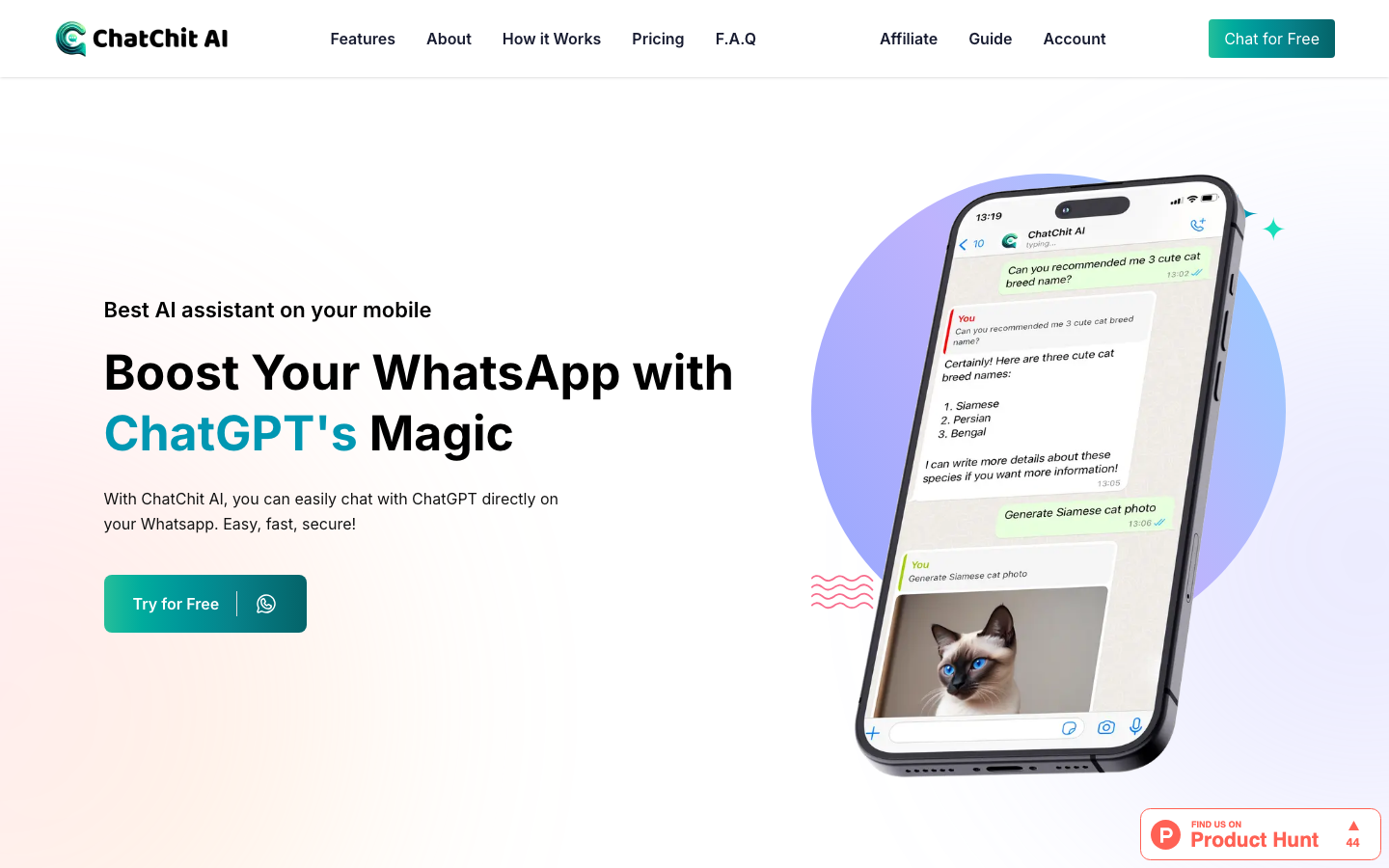 ChatChit AI screenshot