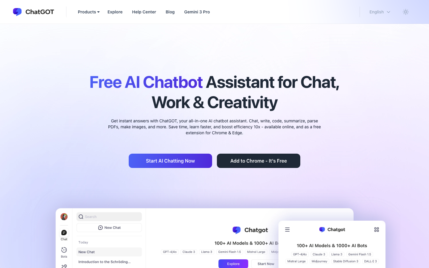 Chatgot screenshot