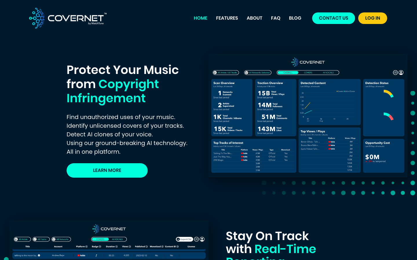 CoverNet screenshot