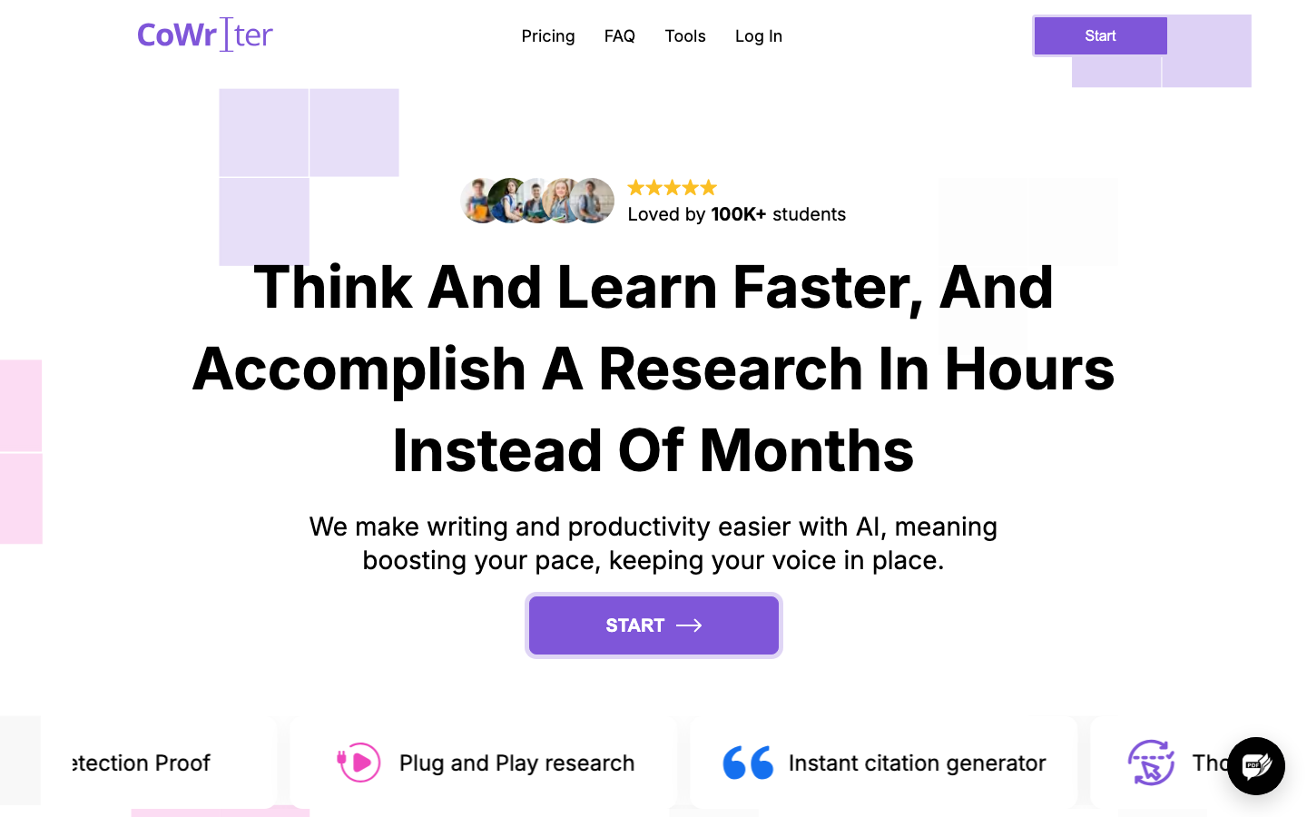 CoWriter AI screenshot