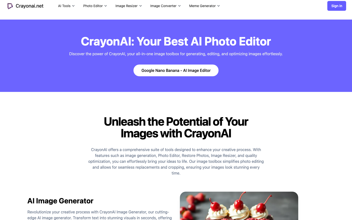 Crayon AI screenshot