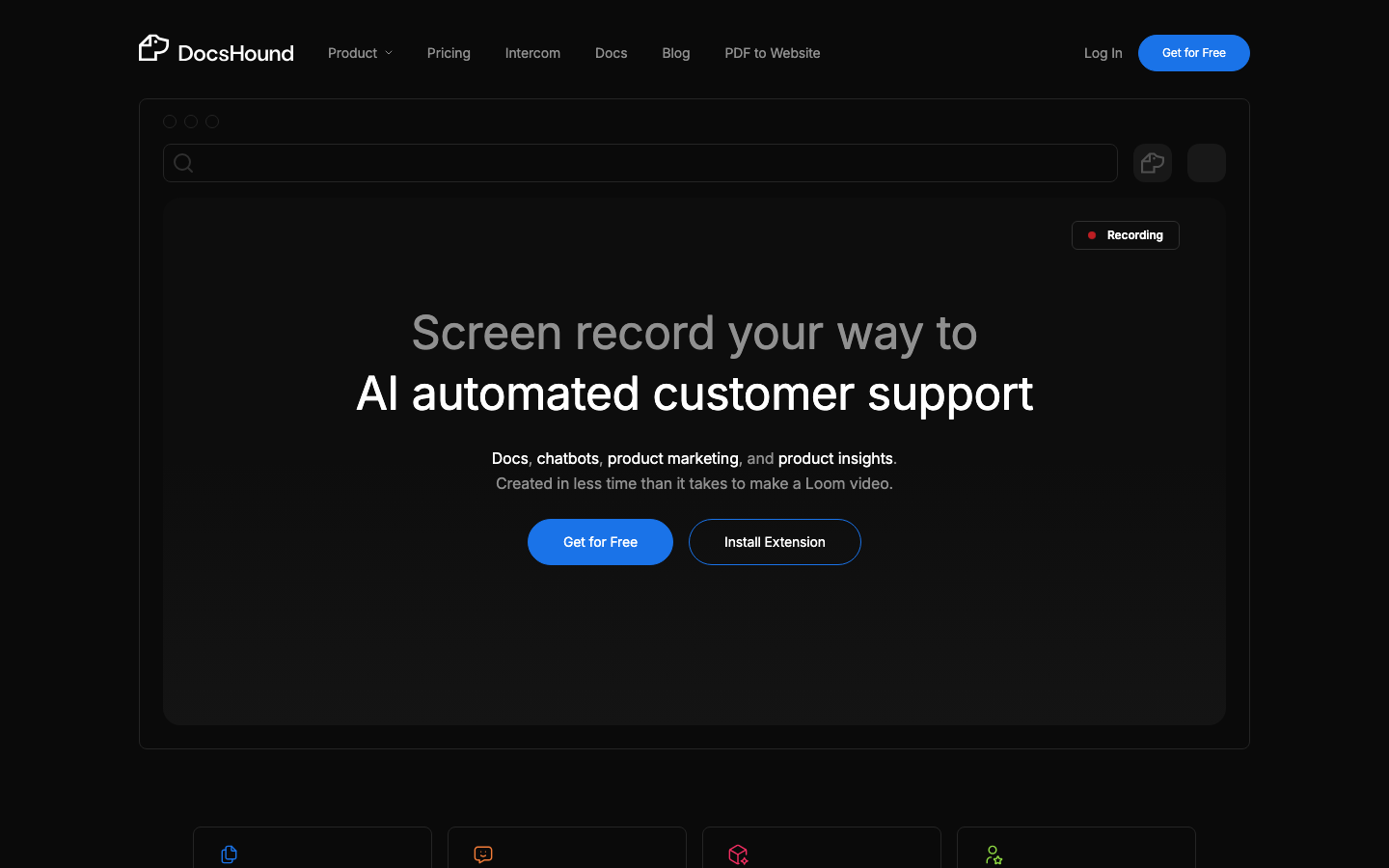 DocsHound screenshot