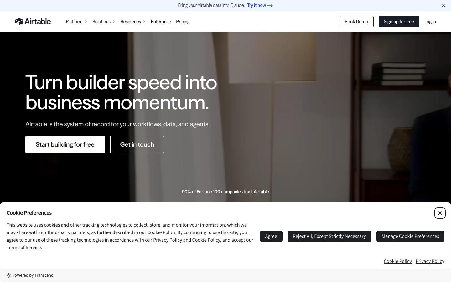 Dopt homepage