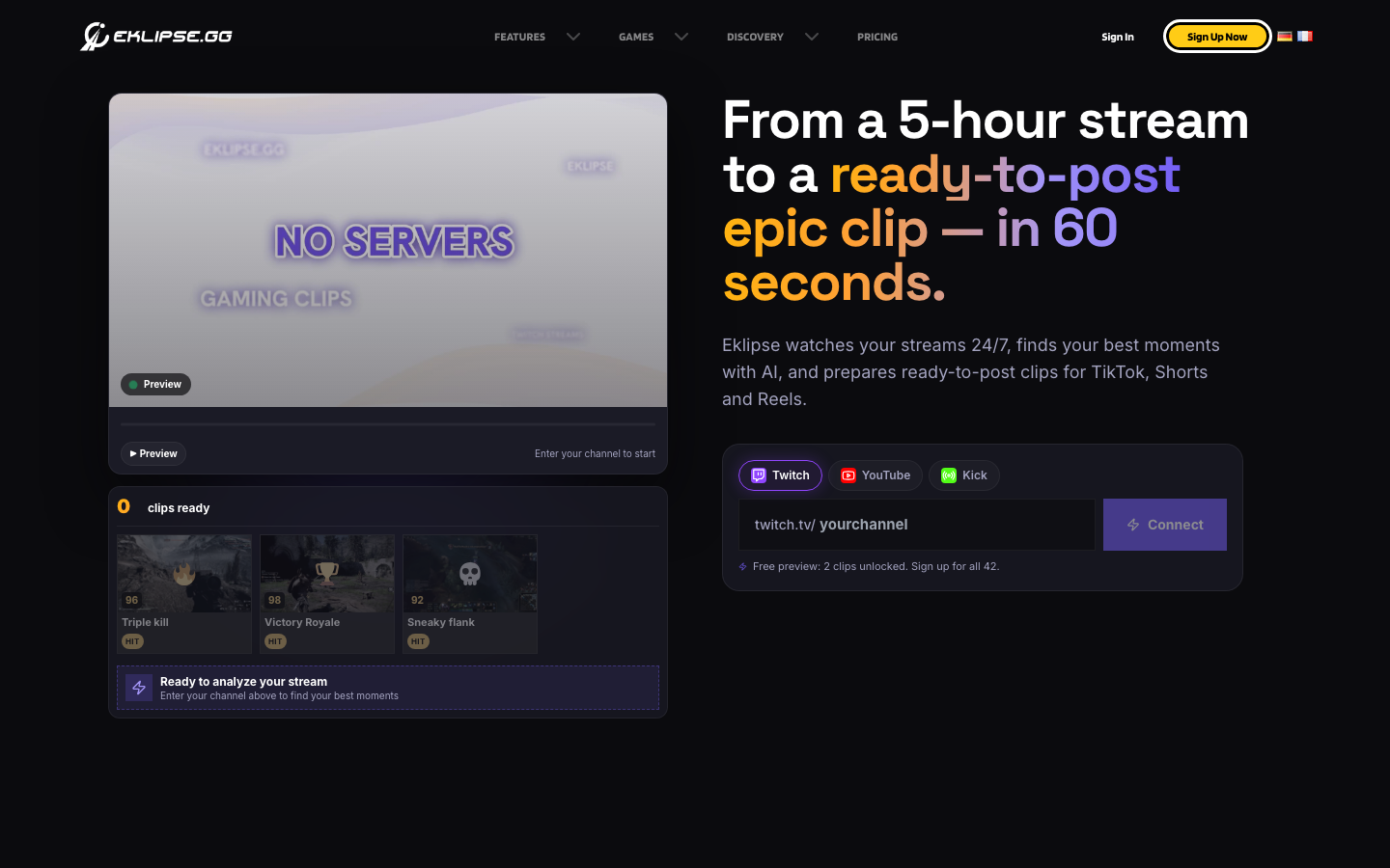 Eklipse screenshot