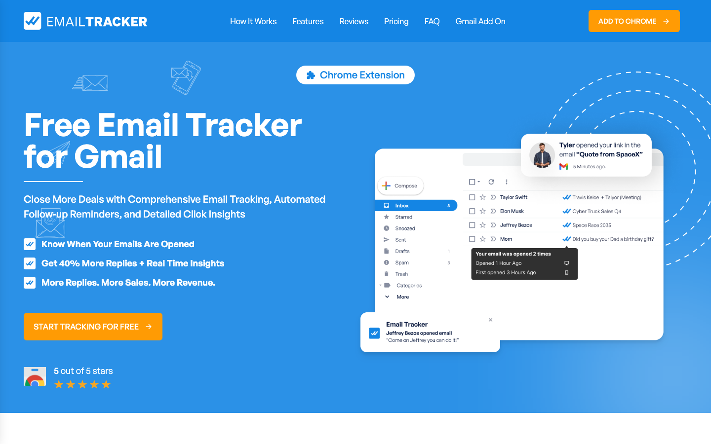 Email Tracker screenshot