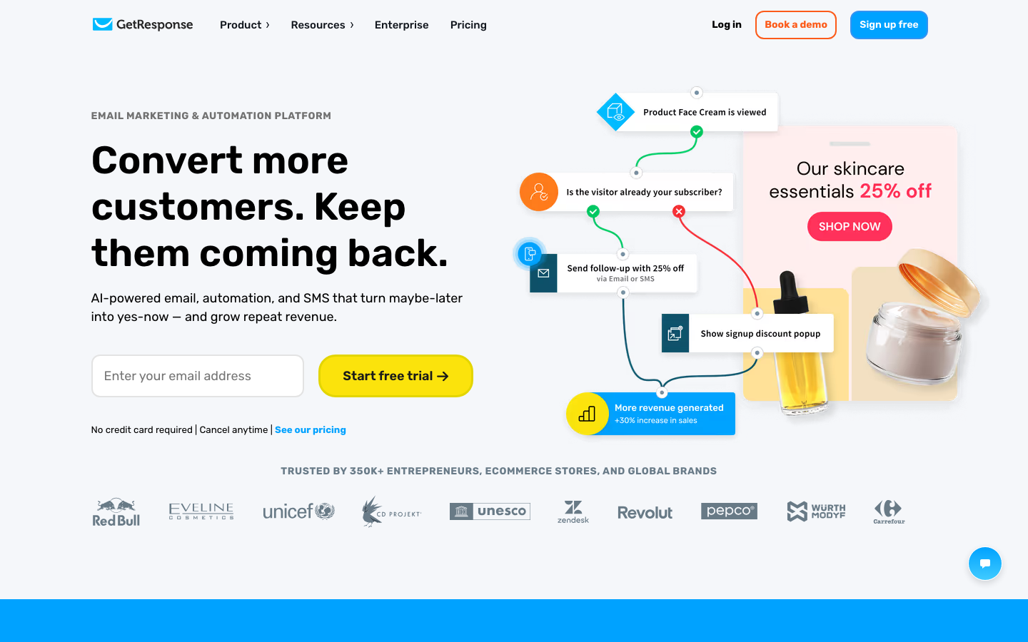 GetResponse screenshot