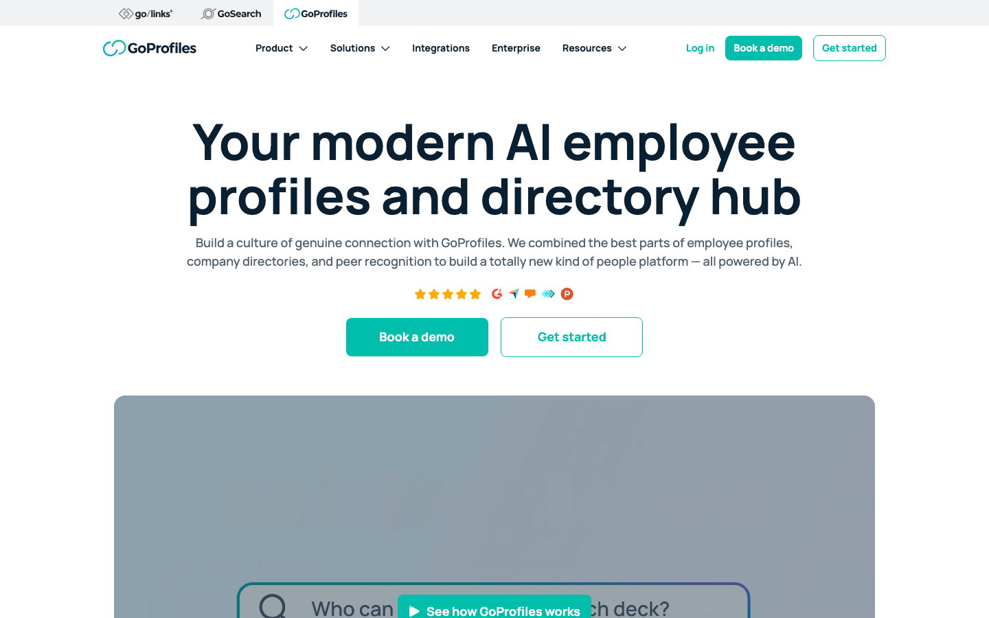 GoProfiles screenshot