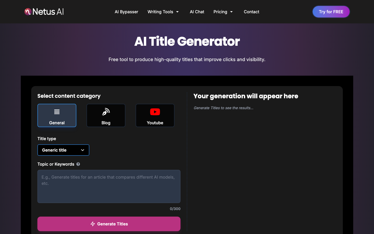 HeadlinesAI homepage