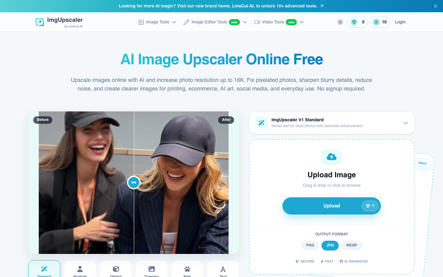 ImgUpscaler AI screenshot
