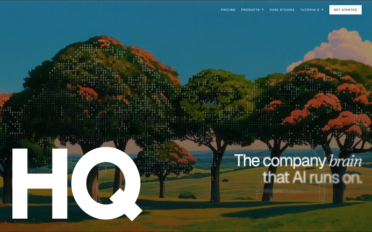 Indigo homepage