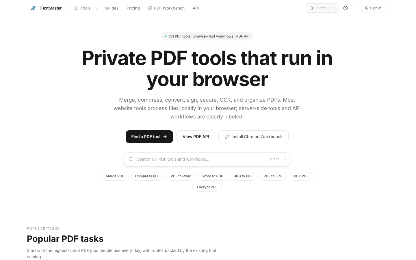 iTextMaster homepage