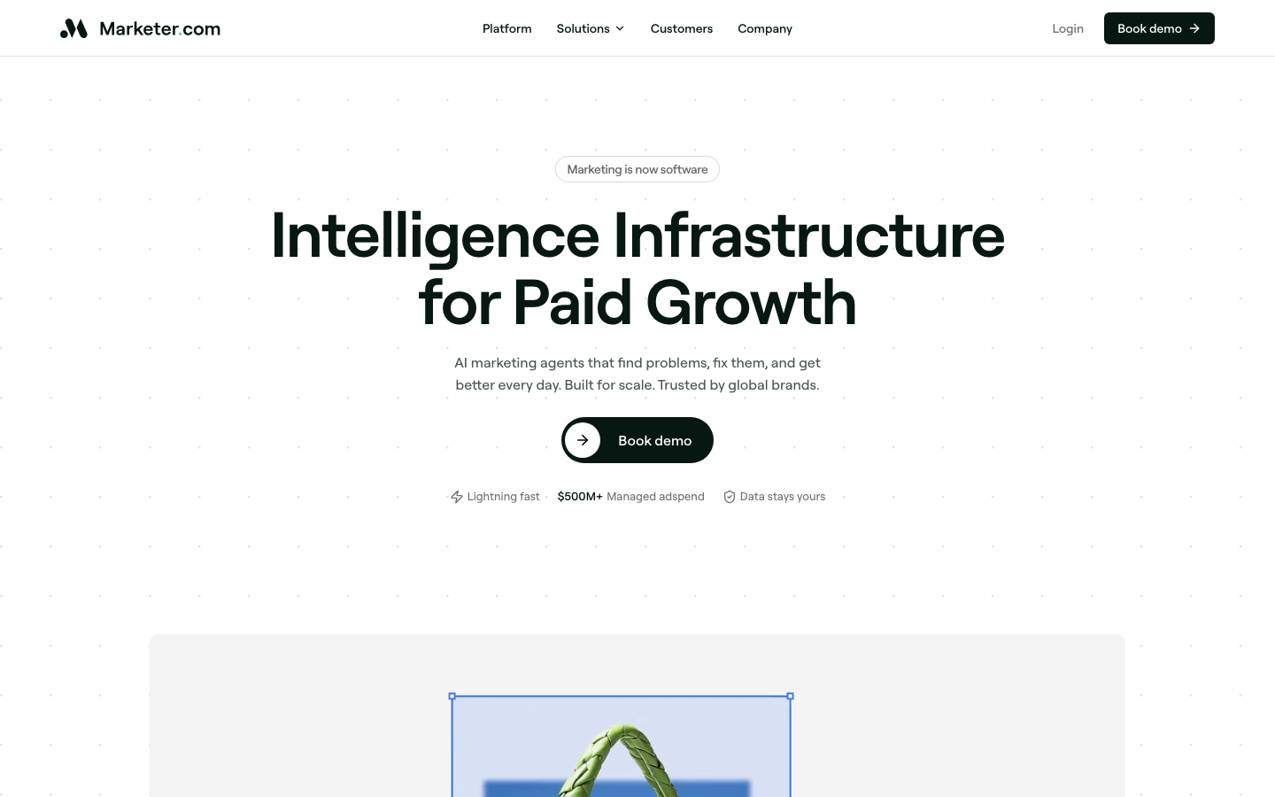Marketer AI screenshot