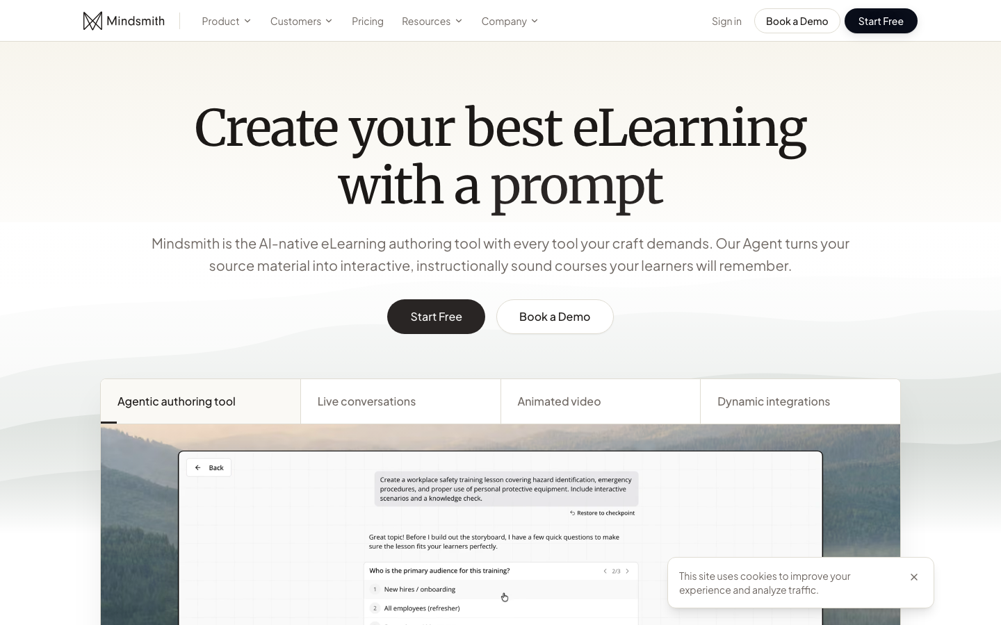 Mindsmith homepage