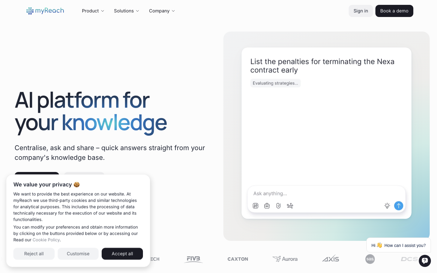 myReach screenshot