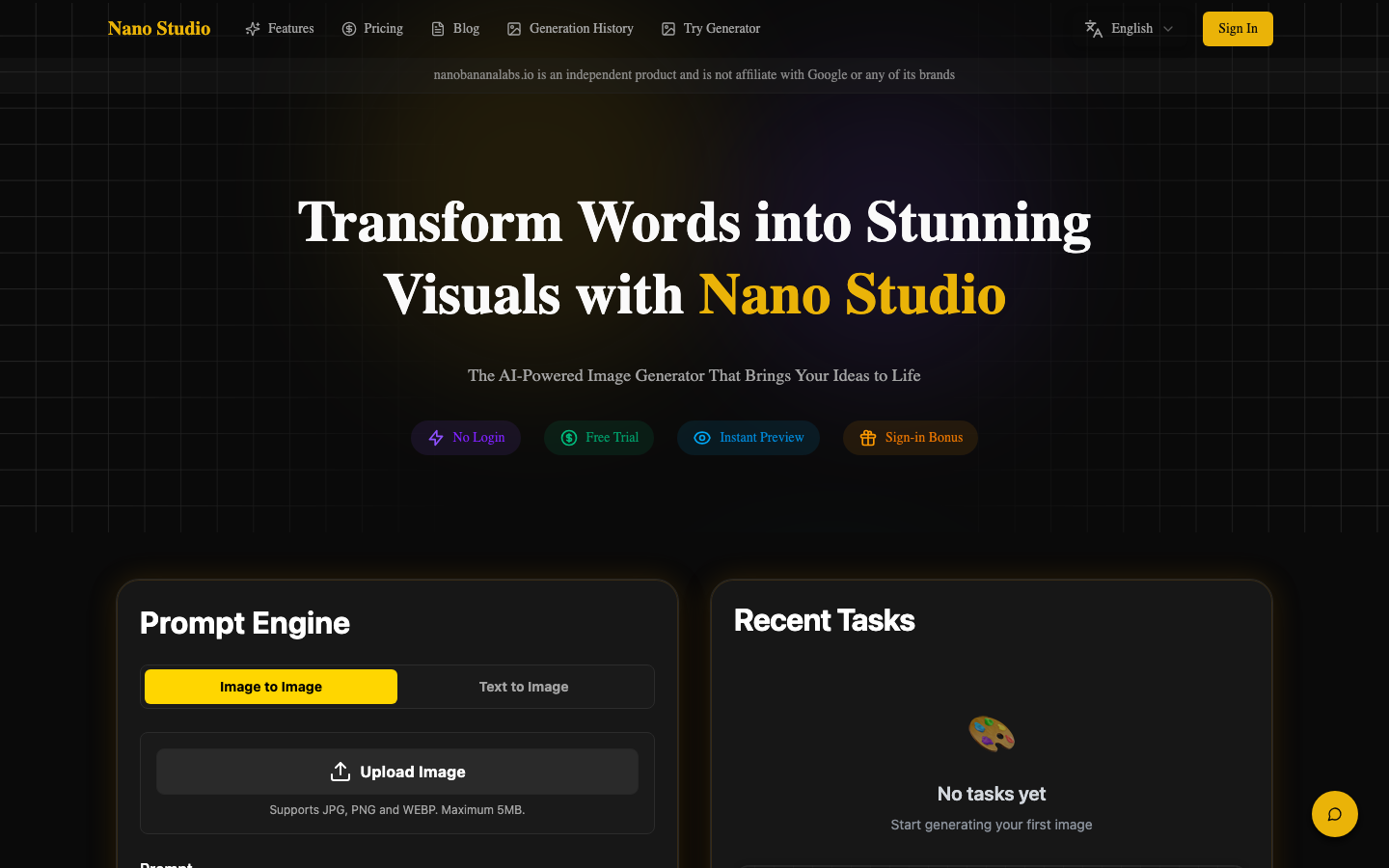 Nano Banana screenshot