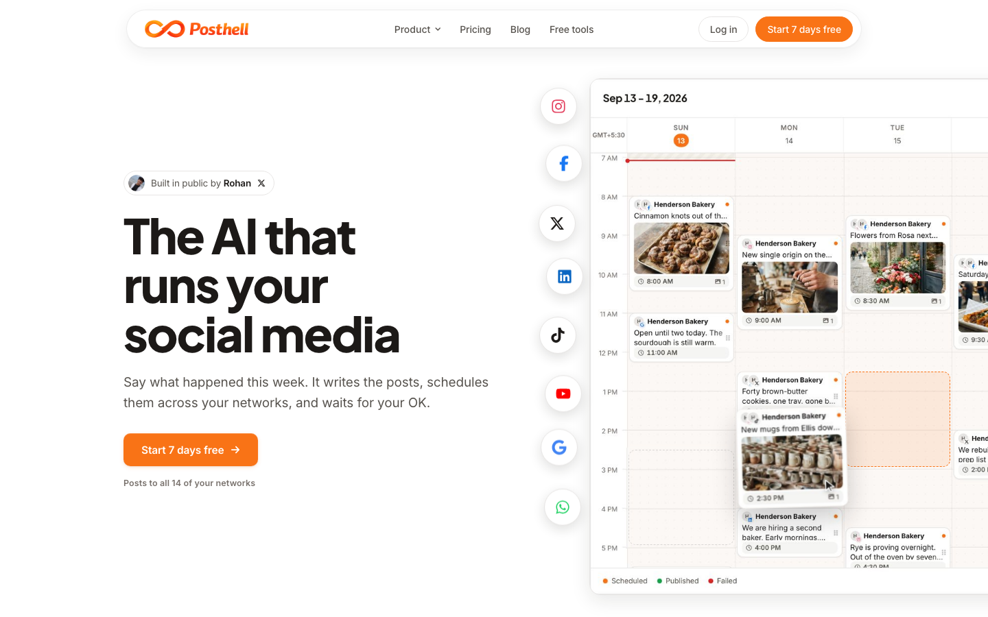 posthell screenshot