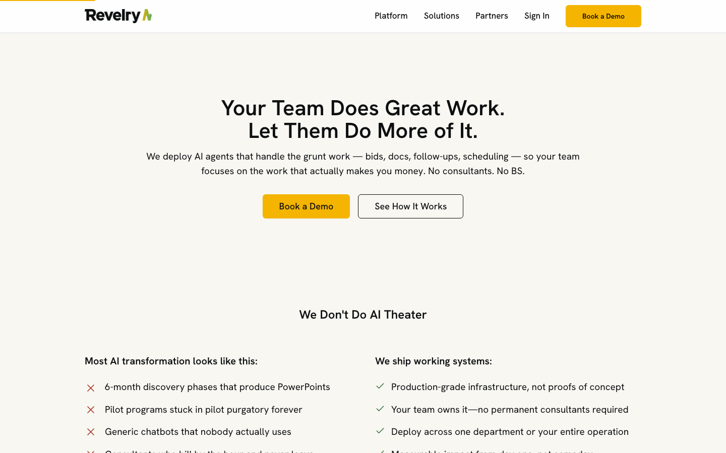 ProdOps.AI homepage