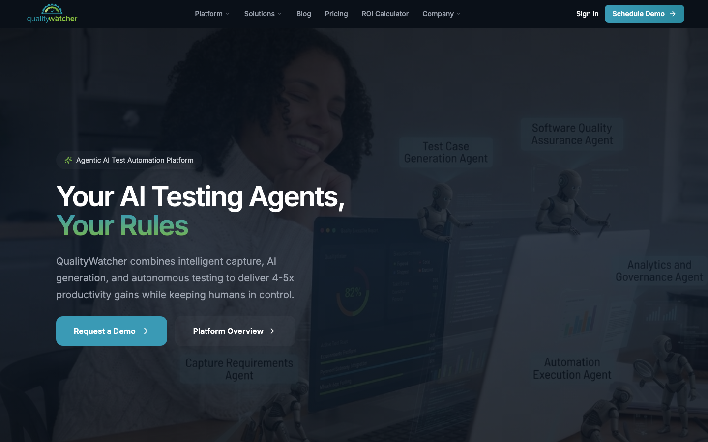 QualityWatcher AI Tools screenshot