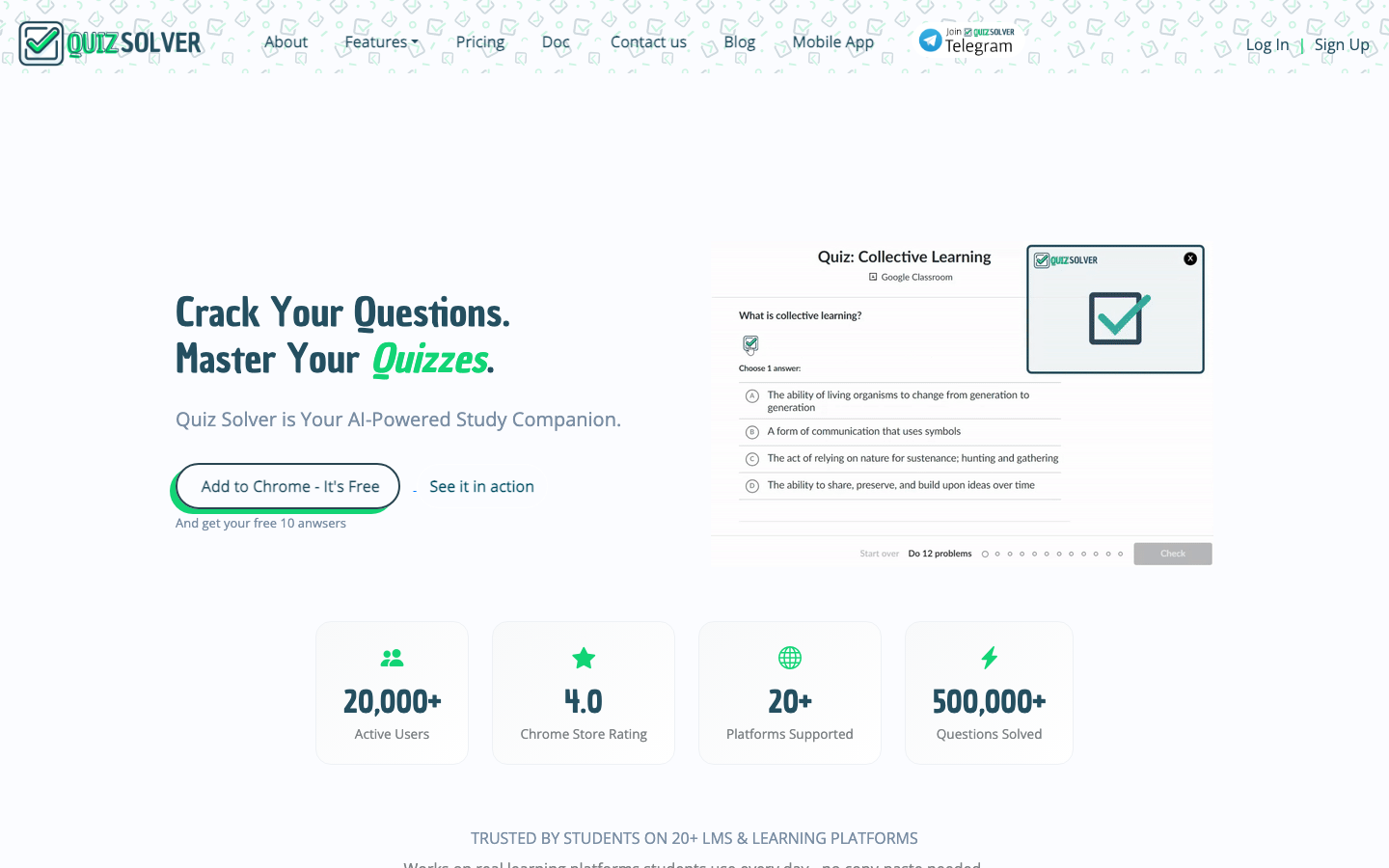 QuizSolver screenshot