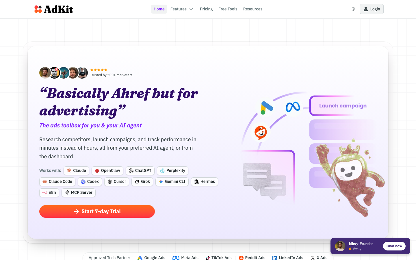 Scrap.so homepage