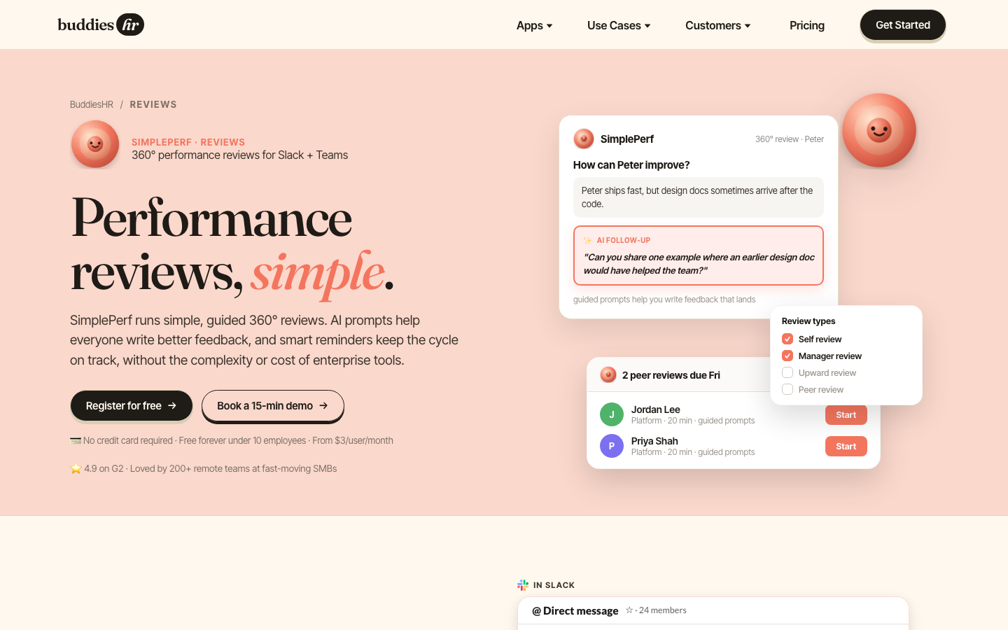 SimplePerf homepage