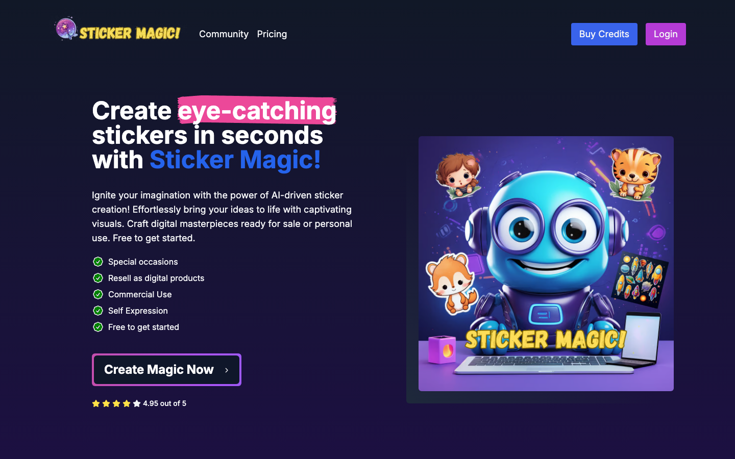 Sticker Magic screenshot