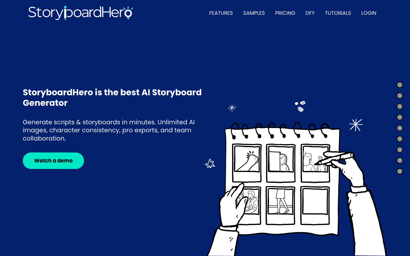 StoryBoardHero screenshot