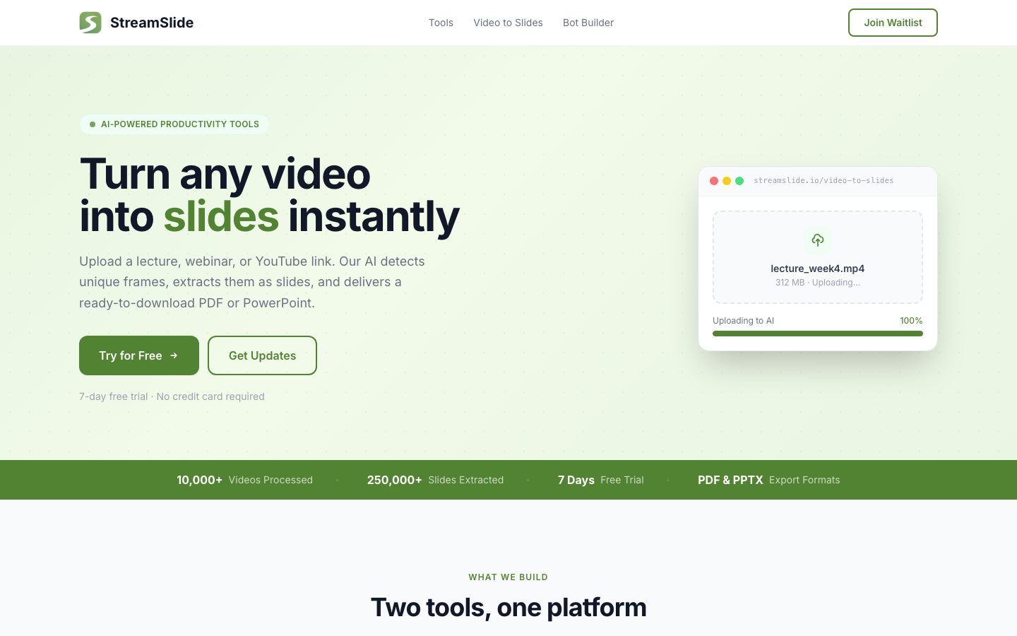 Stream Slides screenshot