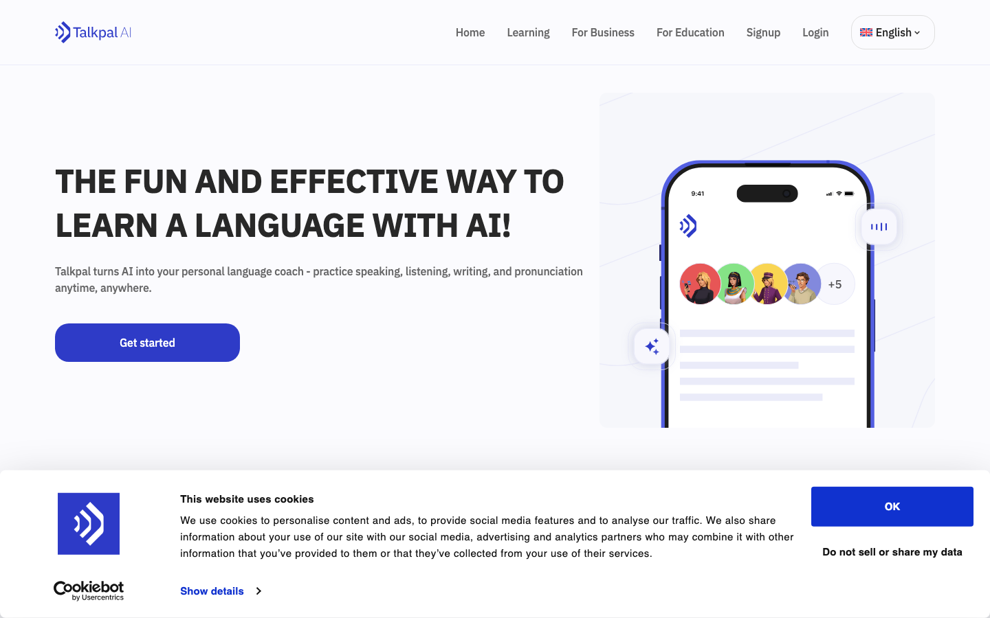 TalkPal screenshot
