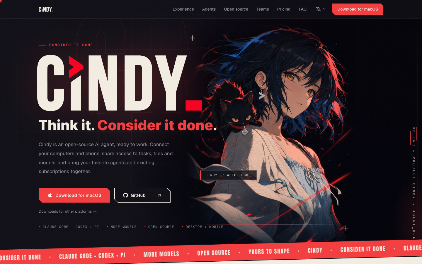 cindy screenshot