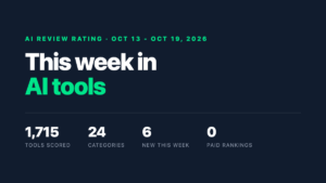 This Week in AI Tools (Oct 19, 2026): REA, Google’s Gemini 4 Argon and 3 More logo