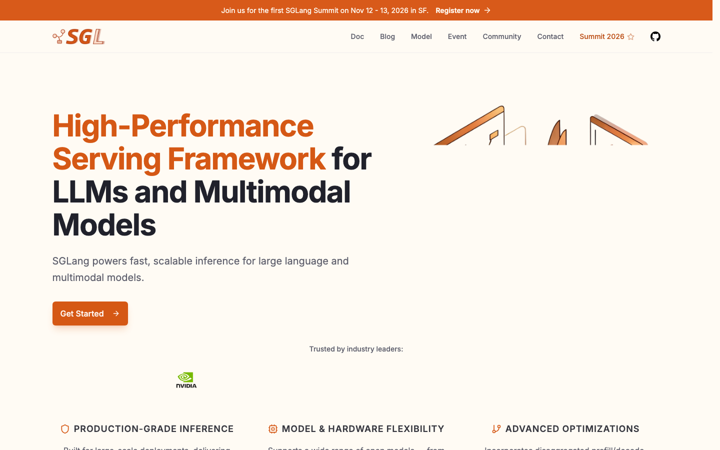 SGLang screenshot
